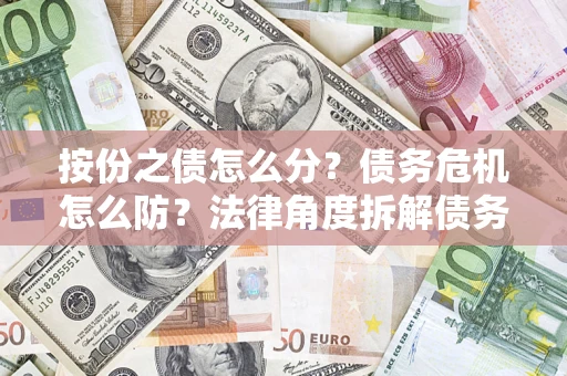 北京按份之债怎么分？债务危机怎么防？法律角度拆解债务分配与风险自保指南