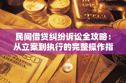 北京民间借贷纠纷诉讼全攻略：从立案到执行的完整操作指南