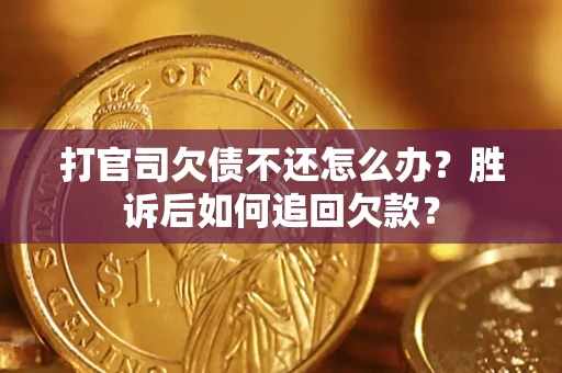 北京打官司欠债不还怎么办？胜诉后如何追回欠款？