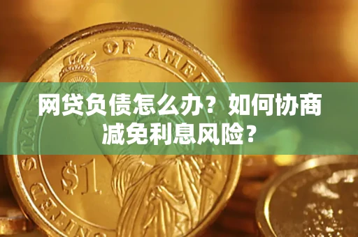 北京网贷负债怎么办？如何协商减免利息风险？