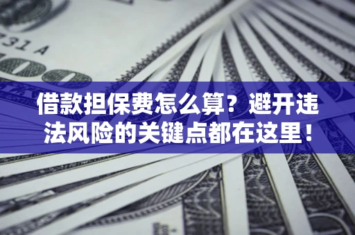 北京借款担保费怎么算？避开违法风险的关键点都在这里！