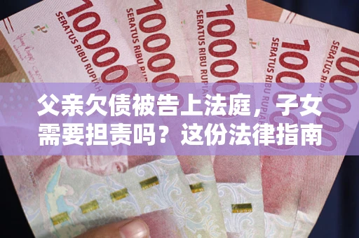 北京父亲欠债被告上法庭，子女需要担责吗？这份法律指南必须看完