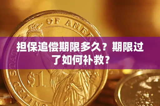 北京担保追偿期限多久？期限过了如何补救？