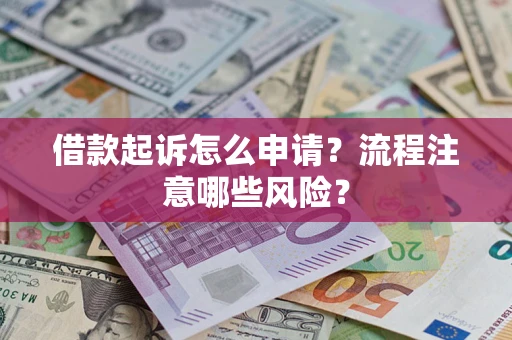 北京借款起诉怎么申请？流程注意哪些风险？